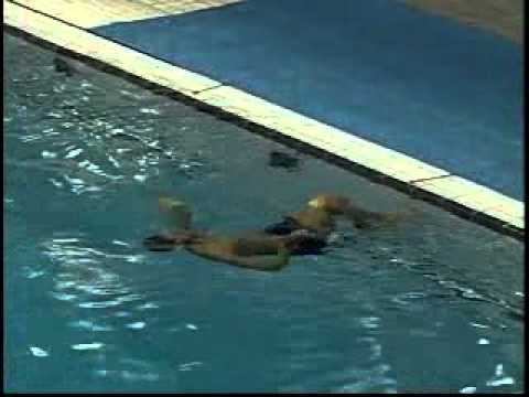 آموزش شنای کرال پشت - مربی دیوید مارش