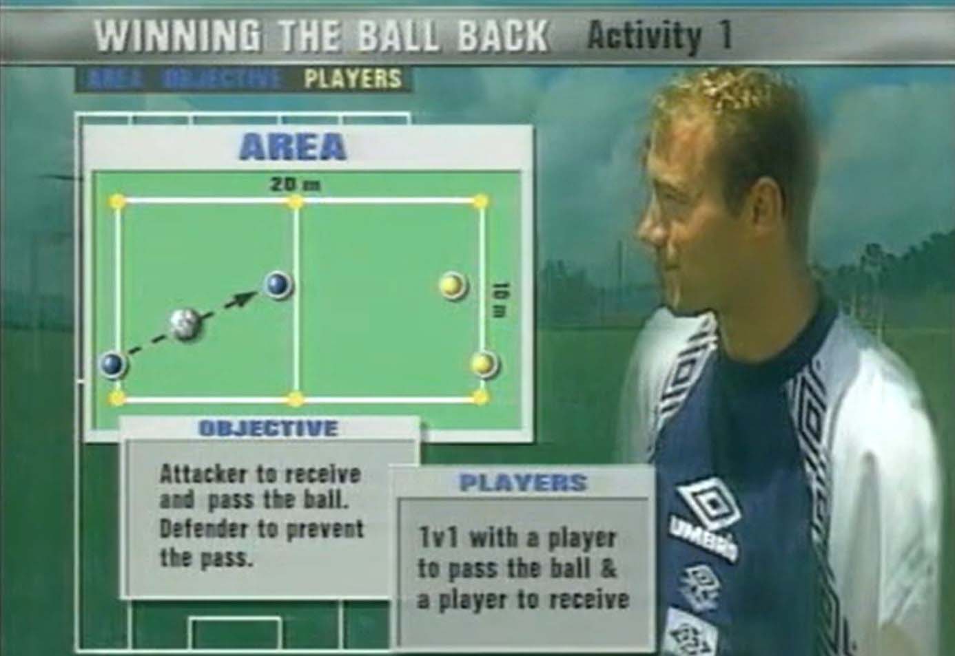 آموزش مهارتهای فوتبال - مربی آلن شیرر