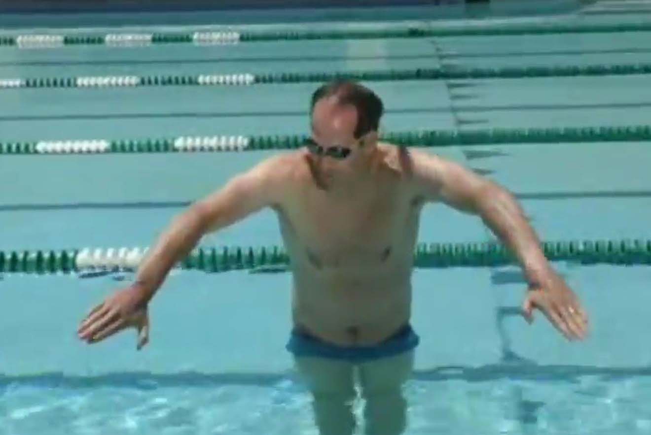 آموزش شنای قورباغه - مربی تام جگر