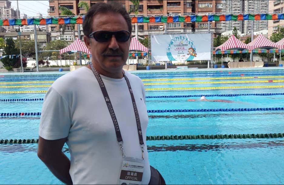 آموزش شنا توسط استاد و مدرس دانشگاه آقای محمد حسین اقبالی