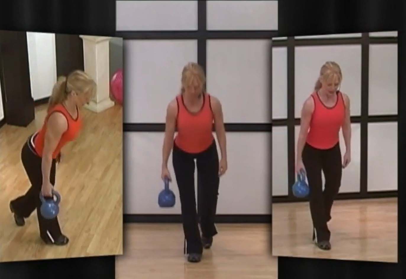 آموزش تمرینات با استفاده از کتل بلز یا وزنه کتری مانند - مربی جین میلر