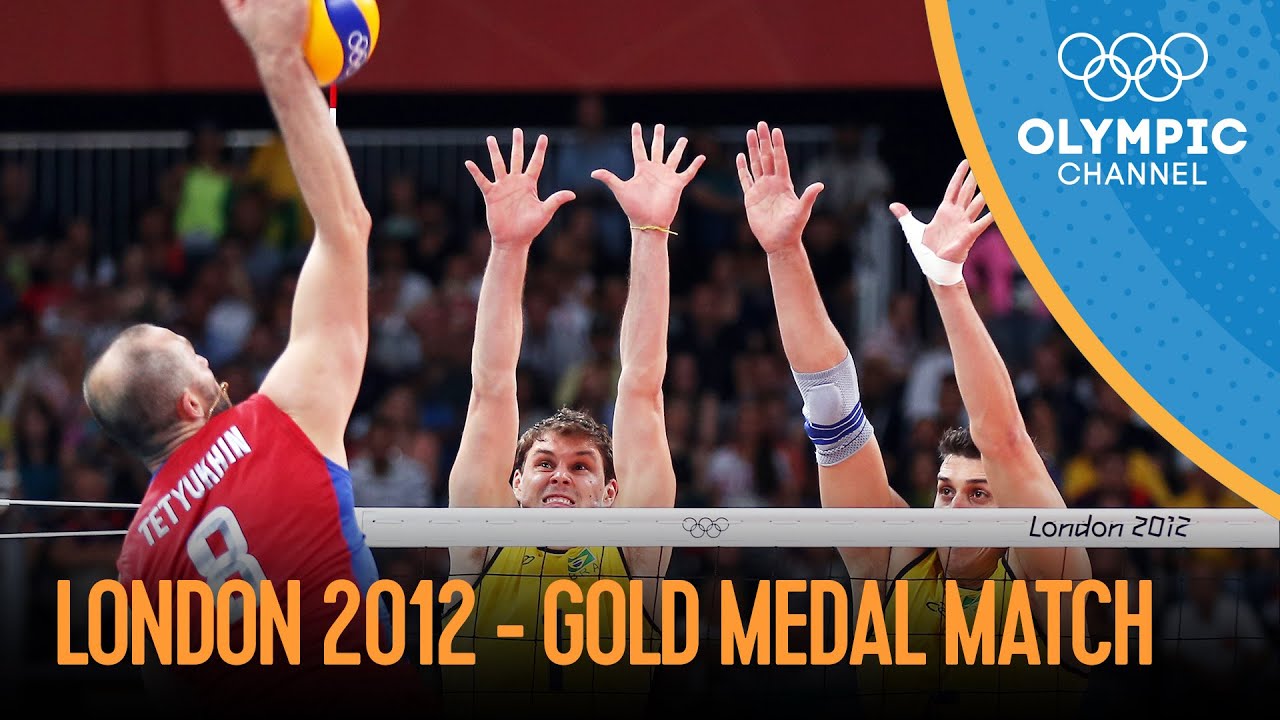 مسابقه فاینال والیبال مردان – روسیه و برزیل – المپیک ۲۰۱۲ لندن