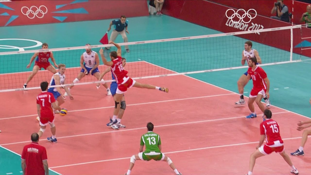 مسابقه نیمه نهایی والیبال مردان - ایتالیا و بلغارستان – المپیک ۲۰۱۲ لندن