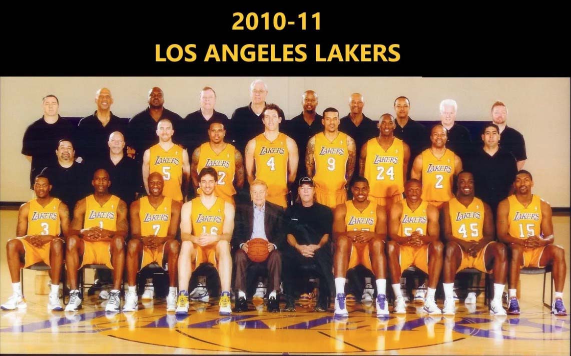 مسابقات قهرمانی بسکتبال – تیم لس آنجلس لیکرز – سال 2010