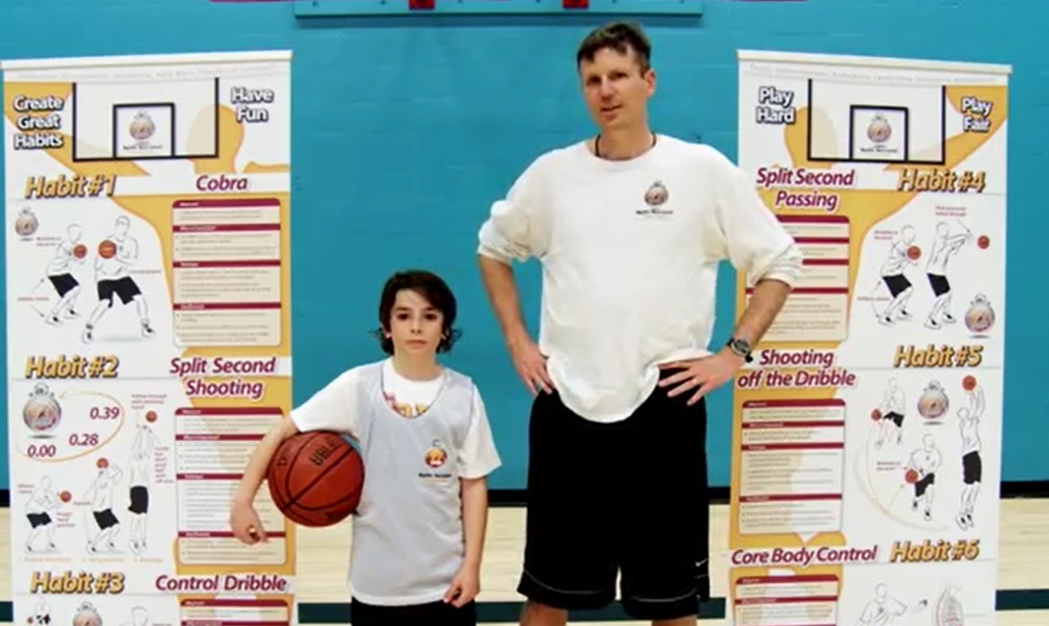 تمرینات پرتاب توپ ، دریبل و پاس کاری بسکتبال برای کودکان